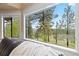 Stunning view from the living room featuring lush greenery at 8361 Piney Creek Rd, Parker, CO 80138