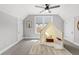 Cozy bedroom featuring a unique tent with comfortable pillows and a plush rug beneath at 2135 W 40Th Ave, Denver, CO 80211