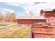 Backyard with privacy fence and lawn at 1273 S Crystal Way, Aurora, CO 80012