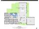 Detailed floor plan showcasing the layout of the home, including room dimensions and features at 3736 S Hibiscus Way, Denver, CO 80237