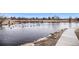Scenic pond view with ducks and a covered picnic area for relaxing and enjoying the outdoors at 13241 E Asbury Dr # 203, Aurora, CO 80014