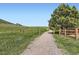 Scenic community walking path near the property at 9921 W Edenburg Pl, Littleton, CO 80127