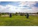 Community pool, playground, and clubhouse at 10217 Greenfield Cir, Parker, CO 80134