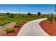 Curving walking path with landscaping at 10217 Greenfield Cir, Parker, CO 80134