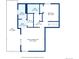 Floor plan featuring the primary bedroom and deck at 2800 Troxell Ave, Longmont, CO 80503