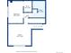 Floor plan featuring a bedroom, bathroom and room at 2800 Troxell Ave, Longmont, CO 80503