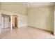 Spacious main bedroom with ceramic tile flooring, high ceilings, and lots of natural light at 9742 E Hawaii Pl, Aurora, CO 80247
