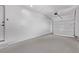 This spacious garage has an insulated door and epoxy flooring at 9120 Judson St, Westminster, CO 80031