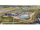 This community features a pool, clubhouse, playground, tennis courts, and parking area for residents at 359 Rogers Way, Castle Rock, CO 80104