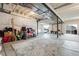 Unfinished basement with structural elements and natural light at 18189 House Finch Ln, Parker, CO 80134