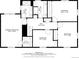 Detailed floor plan displaying bedrooms and bathrooms with dimensions for the upper level layout at 930 S Dayton St, Denver, CO 80247