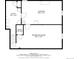 Basement floor plan showcasing a large recreation room, utility area, and storage space at 930 S Dayton St, Denver, CO 80247