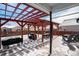 Covered patio perfect for outdoor dining and entertaining at 580 Mount Massive St, Berthoud, CO 80513