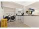 Convenient in-unit laundry with washer and dryer at 4653 S Lowell Blvd # B, Denver, CO 80236