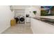 In-unit laundry features a washer and dryer at 4653 S Lowell Blvd # B, Denver, CO 80236