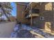 Brick patio with grill and small table and chairs at 4653 S Lowell Blvd # B, Denver, CO 80236