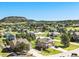 Picturesque aerial view of a serene neighborhood surrounded by rolling hills and lush greenery at 1822 Painter Dr, Monument, CO 80132