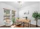 Bright home office featuring natural light and a contemporary desk at 1822 Painter Dr, Monument, CO 80132