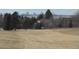 Community park features a sprawling lawn, mature trees, and city views in the distance at 5046 S Evanston St, Aurora, CO 80015