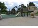 Modern playground equipment is ready for summer fun in this great outdoor recreational area at 5046 S Evanston St, Aurora, CO 80015