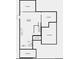Unfinished basement floor plan with crawlspace and areas that are marked as 'Unexcavated' at 3378 Backdrop Ct, Castle Rock, CO 80108