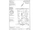 This is a plot plan that features the outline of the home's location on the land it is built on at 3378 Backdrop Ct, Castle Rock, CO 80108