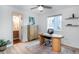Comfortable office space with modern desk and view to the outside at 6306 Xavier St, Arvada, CO 80003