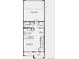 Detailed floor plan showcasing the layout of a townhouse including the garage, kitchen, and great room at 17143 W 91St Ln, Arvada, CO 80007