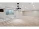 Spacious finished basement with recessed lighting, a large window, and neutral carpeting at 115 S Glencoe, Denver, CO 80246