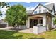 Landscaped backyard with patio and built in outdoor grill at 115 S Glencoe, Denver, CO 80246