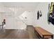 Welcoming entryway featuring stairs, a bench, and coat hooks for added convenience at 1370 S Idalia St # A, Aurora, CO 80017