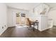 Versatile office space with hardwood floors and access to a private outdoor area at 1370 S Idalia St # A, Aurora, CO 80017