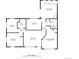 Detailed floorplan showcasing the layout of the home, including room dimensions and relationships at 1217 Lincoln St, Longmont, CO 80501