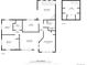 Detailed floorplan showcasing the layout of the home, including room dimensions and relationships at 1217 Lincoln St, Longmont, CO 80501