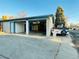 Detached two car garage with ample open interior space at 1217 Lincoln St, Longmont, CO 80501
