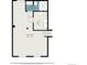 Basement floor plan featuring a Gathering room, bath, and utility room at 19523 E Buchanan Pl, Aurora, CO 80011