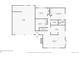 Floorplan for the home including the layout of the bedrooms, bathrooms, kitchen, and living room at 8644 S Brentwood St, Littleton, CO 80128