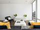 Inviting living room with natural light, hardwood floors, modern décor, and neutral colors at 55 W 12Th Ave # 510, Denver, CO 80204