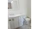 Well-lit bathroom with a white vanity and a modern toilet at 12225 E 2Nd Dr, Aurora, CO 80011