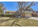 Well-maintained two-story home featuring a lush front yard and a welcoming facade at 8210 Hoyt Ct, Arvada, CO 80005