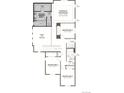 Floor plan of the second story featuring four bedrooms and two bathrooms at 9297 Truckee Ct, Commerce City, CO 80022