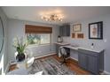 Comfortable office space, built-in desk and ample lighting, perfect for remote work at 2605 Crabapple Ct, Golden, CO 80401