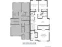 Second floor plan showcasing three bedrooms, loft, two bathrooms, laundry room, and a walk-in closet at 3865 W 82Nd Ln, Westminster, CO 80031