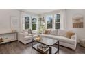 Inviting living room with large windows, stylish furnishings, and a cozy ambiance perfect for gatherings at 6027 N Netherland Ct, Aurora, CO 80019