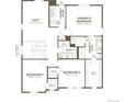 Second floor plan featuring a loft, laundry room, owner's bedroom, owner's bath, and bedrooms 2 & 3 at 8339 Snake River St, Littleton, CO 80125