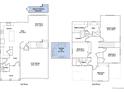 Detailed floor plan showcasing the layout of this 4-bedroom home, including kitchen, loft, and owner's suite at 7759 S Cherokee Trl, Centennial, CO 80016