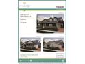 Exterior elevations of the Traveler model home in The Reserve at Green Valley Ranch 55+ community at 21895 E 51St St, Aurora, CO 80019