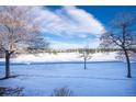 Stunning winter landscape view from the property at 8182 S Winnipeg Ct, Aurora, CO 80016