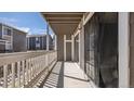 Private balcony offering a serene outdoor retreat at 18106 E Ohio Ave # 103, Aurora, CO 80017