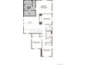 Second-floor plan featuring a loft, four bedrooms, two bathrooms, and laundry room at 11205 Mount Emma Dr, Englewood, CO 80112